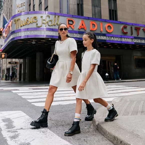 Aqua x Scout the City for Bloomingdales Fit & Flare Mini Baby Doll Dress Size M - Picture 5 of 6